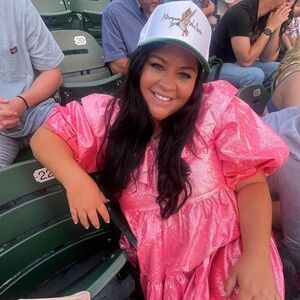 QUEEN OF SPARKLES Pink Dress